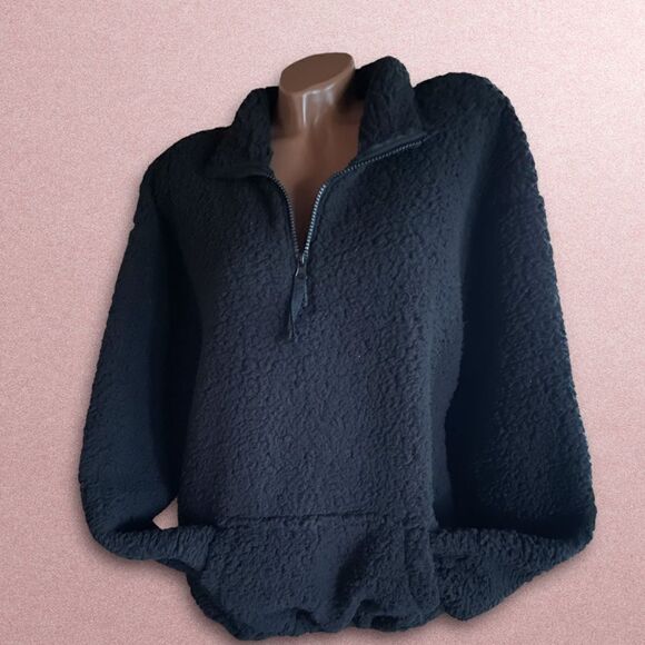 2 Ladies Half-Zip Pullovers l Fleece l Pocket l No Boundaries l - Picture 3 of 9